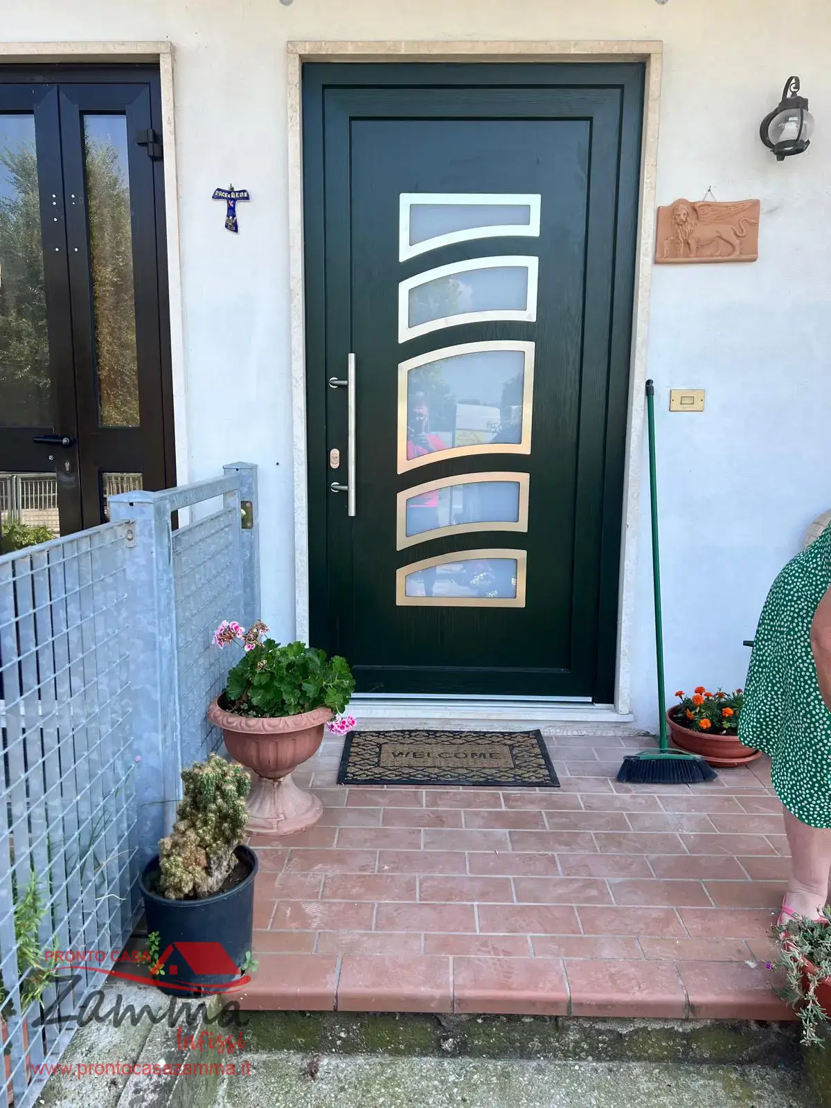 lavori porta entrata