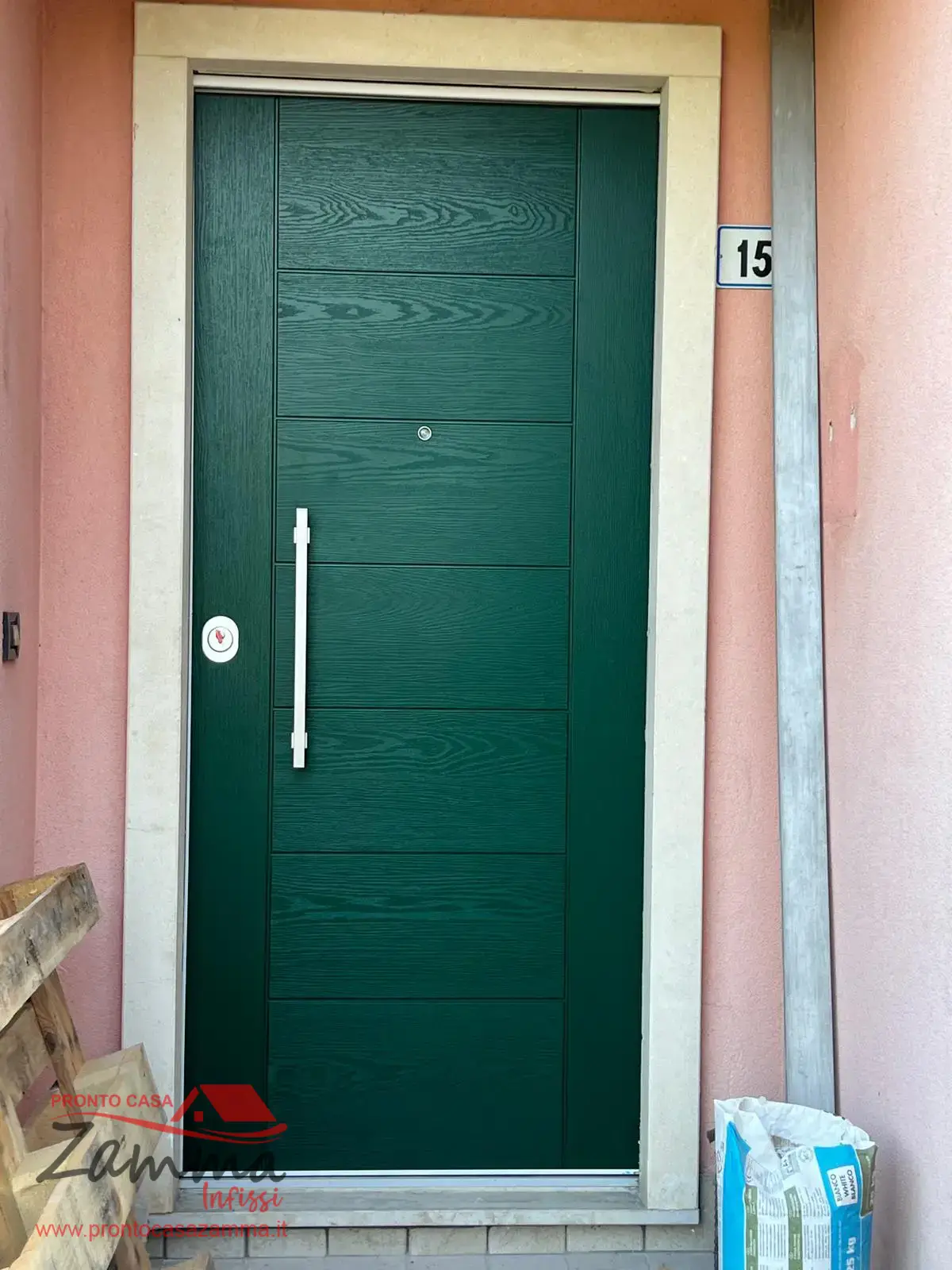 porta entrata lavori